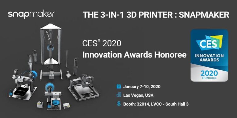 Snapmaker 2.0 is honored Innovation Award by CES!