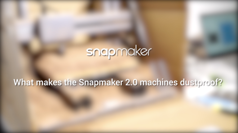 Snapmaker 2.0: Dust resistant test