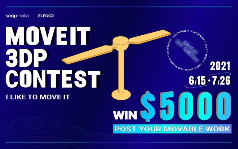 Share Your Movable Work to Win $5000 | MOVEIT 3DP CONTEST