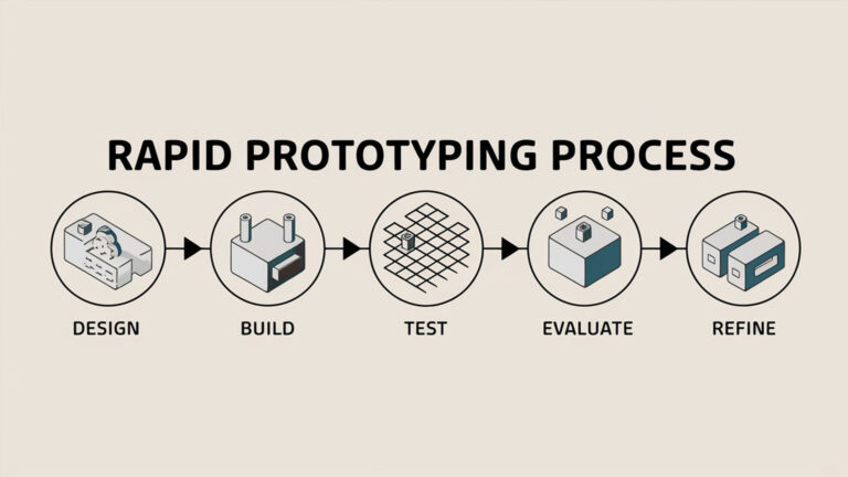 Rapid 3D prototyping process